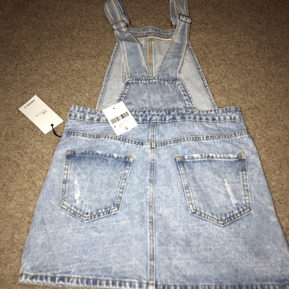 Denim overall dress - Picture 2 of 2